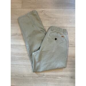 Pacific Field Kahki Flat Front Chinos 100% Cotton Size 32X32 JL